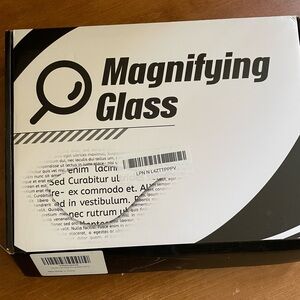 Magnifier Kit - Black & White Packaging